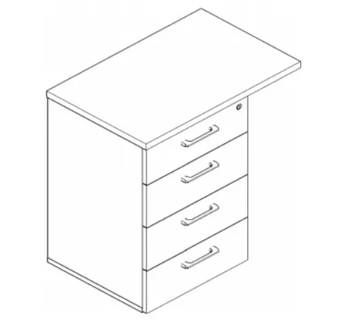 Extended Storage Cabinet for Office Supplies RL 04/04