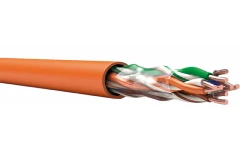 TechnoLAN U/UTP Cat 5e Fire-Resistant Data Cable 2x2x0.52