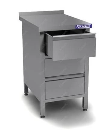 Stainless Steel Table with Drawers for Food Service