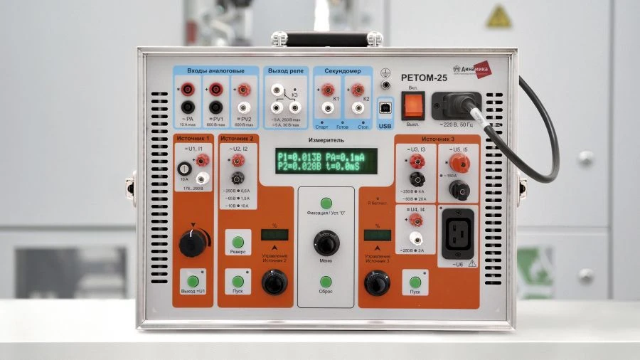 Relay Protection Parameter Measurement Device RETOM-25