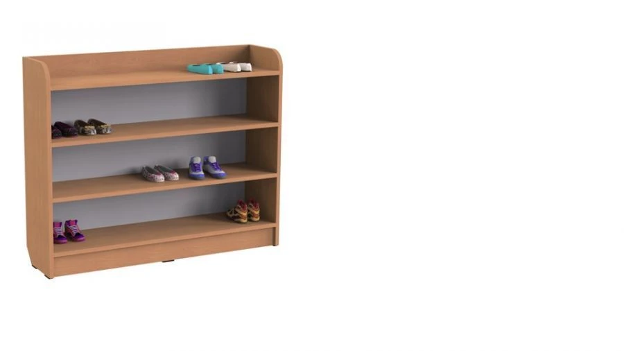 Children's Shoe Rack OD - Custom Sizes and Colors
