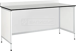 Semi-Round Work Table with Aluminum Frame - SM-1500KN