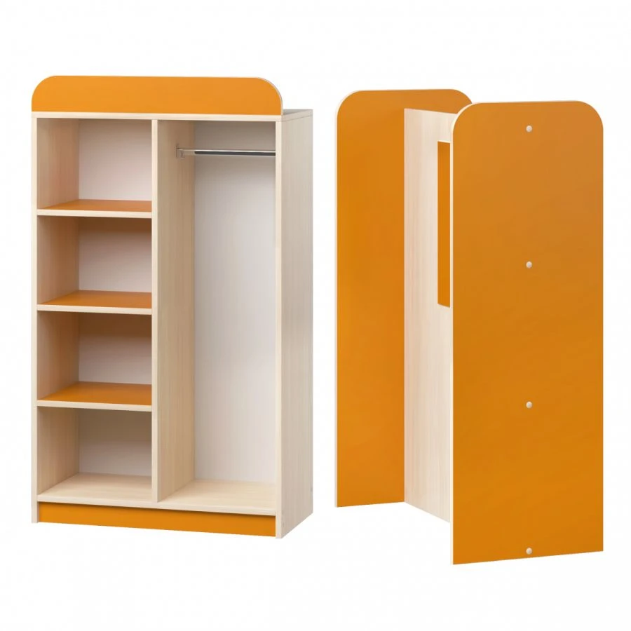 Open Corner Rack with Mirror for Costumes - Ryazhenya
