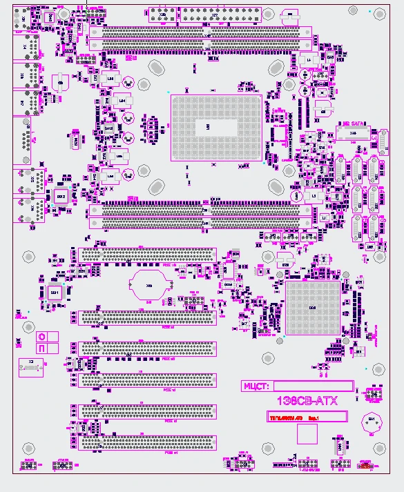 Performance Replacement Panel for Personal Computers 1E8CB-ATX TVGI.469555.473