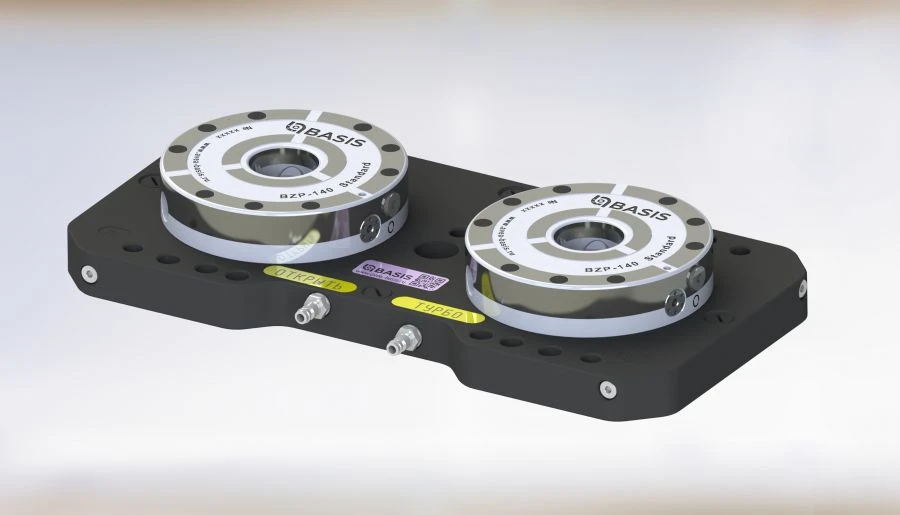 Basic Plate for 2 Modules BZP-140 Standard