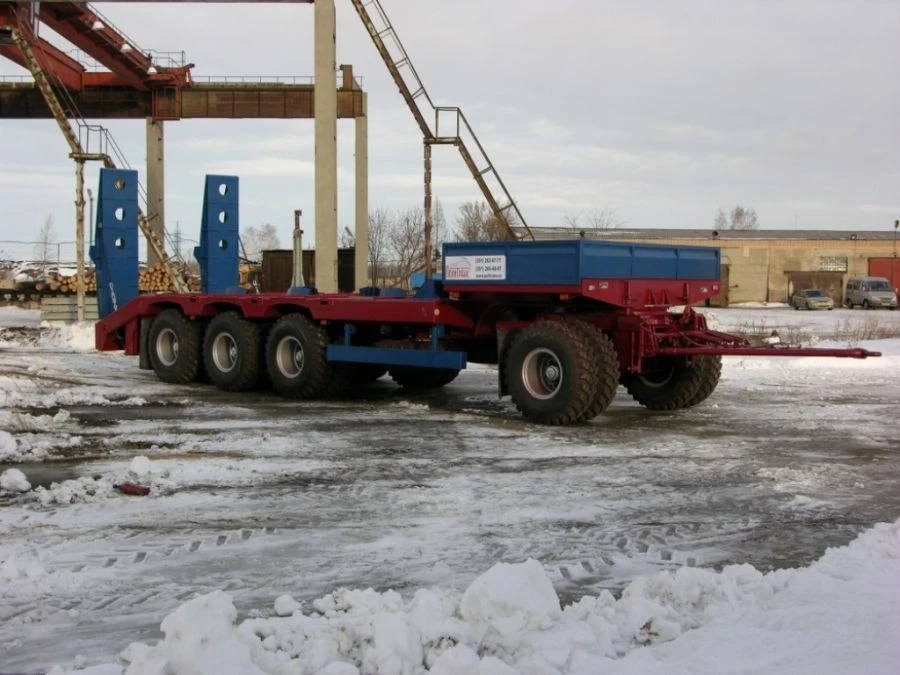 Platform Trailer for Transporting Heavy Equipment - Politrans 84289-0000070