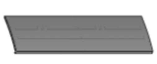 Faux Door Panel S.31Р-10.50.070 for Tram Cars