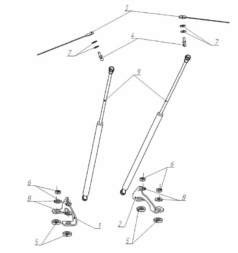 Smooth Hood Lifting Device for Hyundai i20 (2021-)