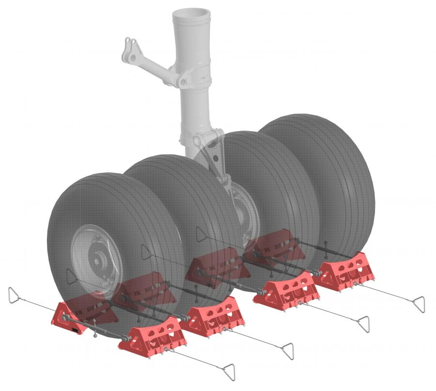 Aircraft Wheel Chock KU-3