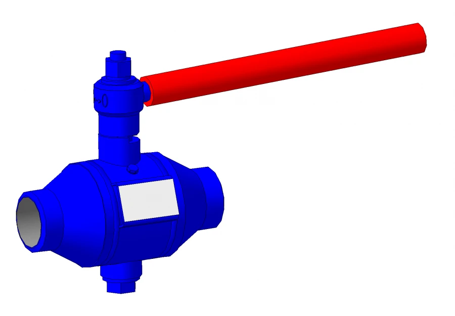 Ball Valve DN50 PN6.3 MPa - Reliable Shutoff Device