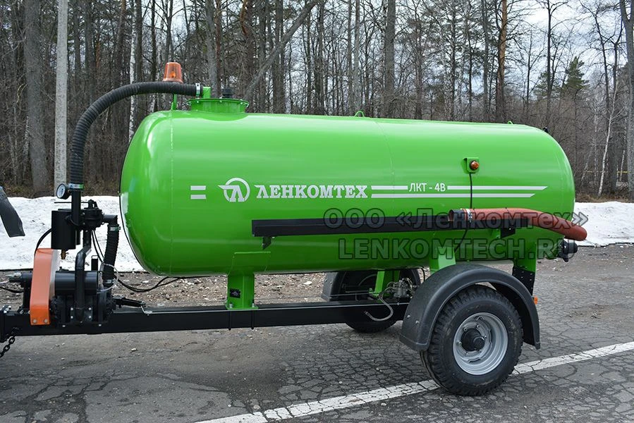 Tractor Semi-Trailer Tank LKТ-4V (using axles model LKT-P1800.00)