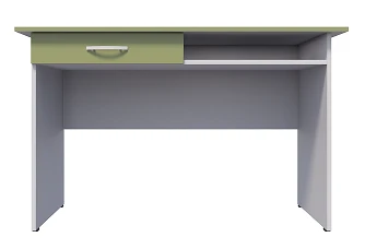 Wooden Writing Desk with Drawer and Shelf S.P.3.1