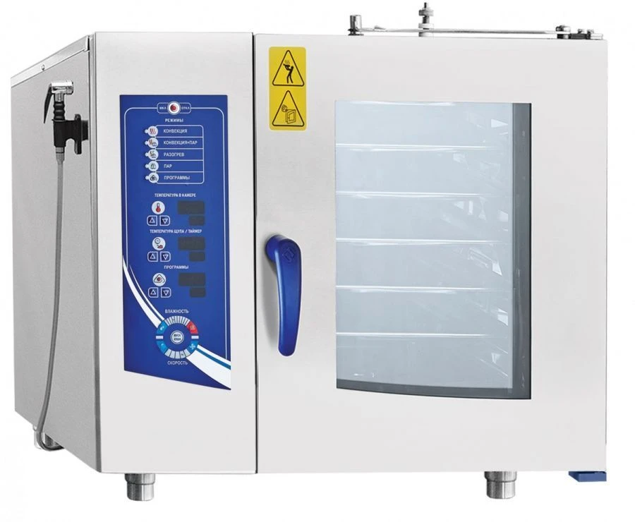 Electric Convection Steamer PKA6-1/1PMF2 for Cooking