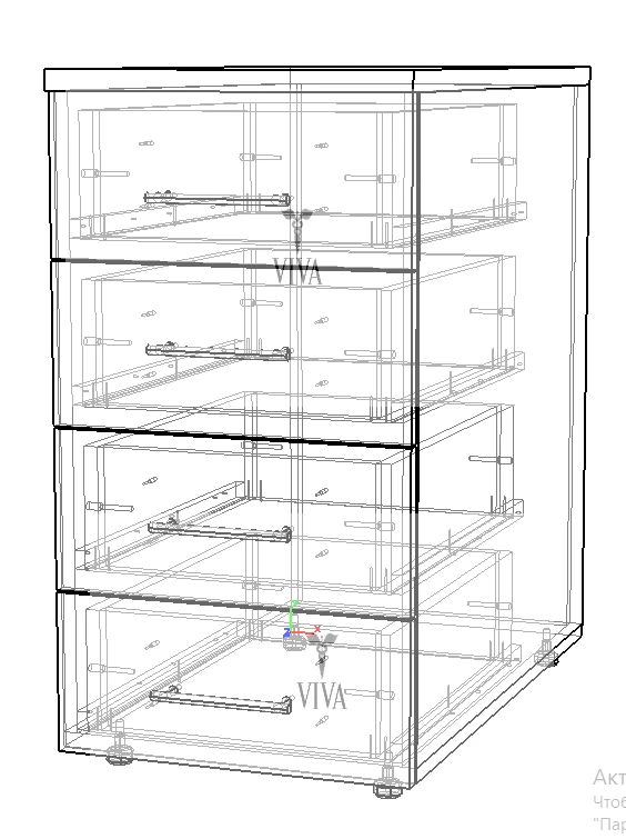 Functional Side Cabinet for Desk Expansion