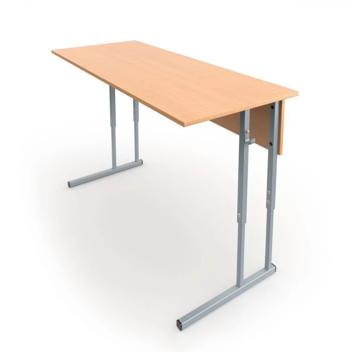 Adjustable Two-Seat Student Desk