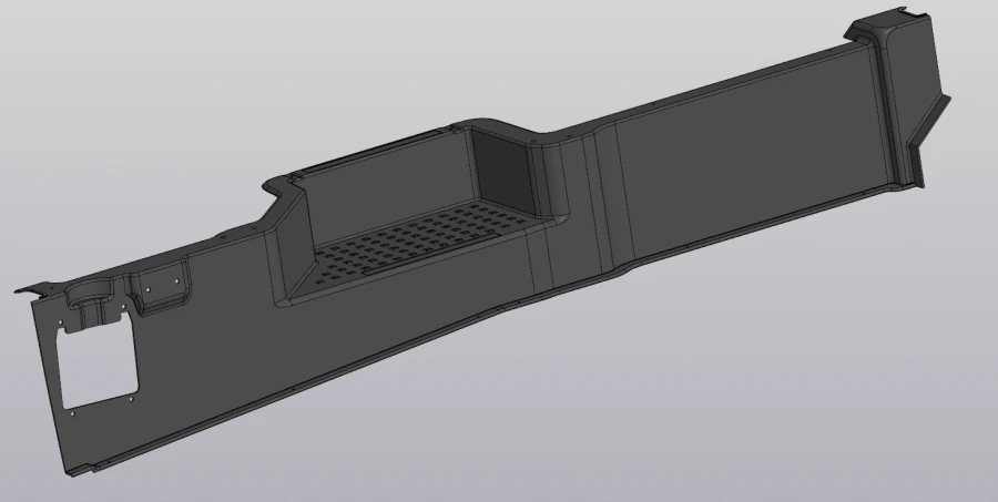 Rear Floor Covering for Buses, Model A68R52-510642