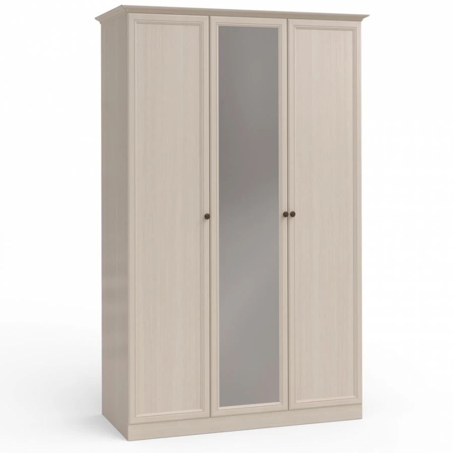 Camilla Universal Wardrobe FU3-01.T8L with Mirror, 3 Doors (2+1)