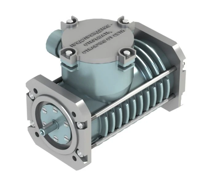 Explosion-Proof Hermetic Electric Motor ELAS-M-63-0.37-3000-UHL1-IP68