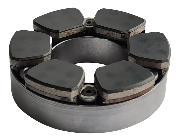 Floating Type PEEK Coated Heel Pads for Hydraulics