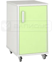 Mobile Desk Cabinet with Round Aluminum Profile TPK