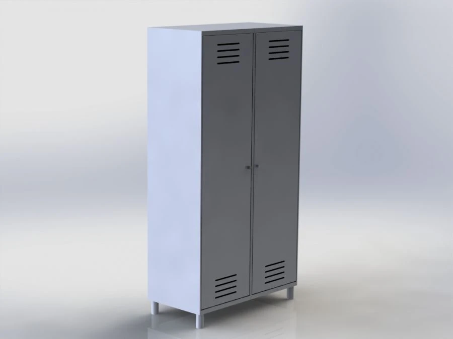 Customizable Metal Storage Cabinet for Secure Organization