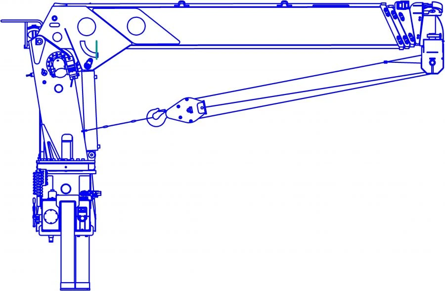 Crane Manipulator Installation for Loading and Unloading - ML-805