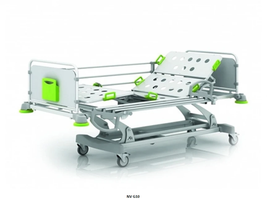 Functional Medical Bed with Adjustable Headrest NV G10