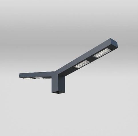 Modern LED Street Light for Outdoor Use - TEGAS SN8L-ADEL T-Shaped 200T N-392
