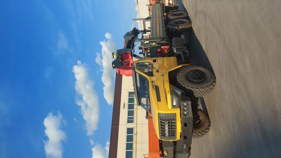 Hydraulic Crane Truck KMA on URAL 4320, 5557 Base U0K02N-4Z153
