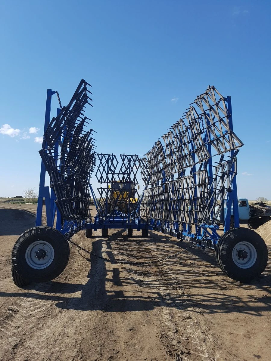 Hydraulic Soil Cultivator SBG-26-2 with BZT Harrows