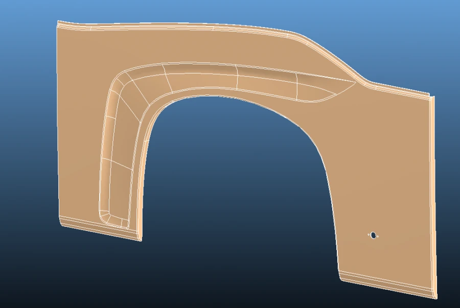 Left Middle Arch Panel 6299-401-5402504