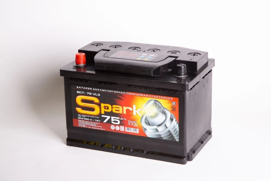 Lead Acid Starter Battery 6СТ-75NC(N) for Vehicles