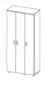 Cleaning Equipment Storage Cabinet - Alliance-S Brand
