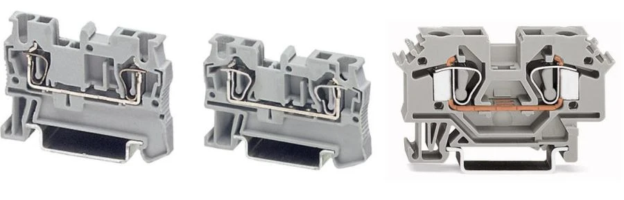 Spring Terminal Connectors for DIN Rail - SCH CNK.434410.028TU