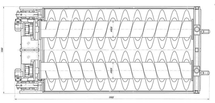 Spiral Classifier for Pre-Classification and Material Separation 2KSN-24