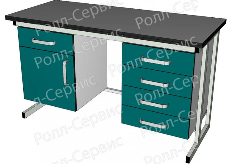 Double Cabinet Laboratory Table MK50-1