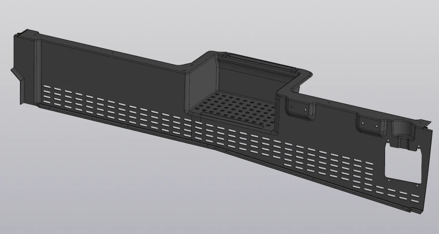 Front Floor Covering Element for Bus A68R52-5102638