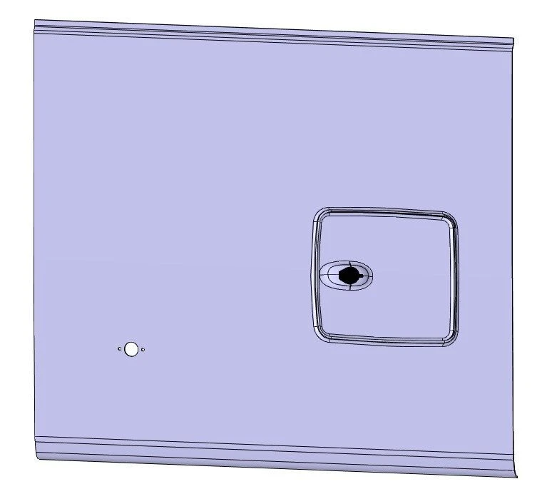 Fuel Tank Cover Panel 5299231-5402540-52