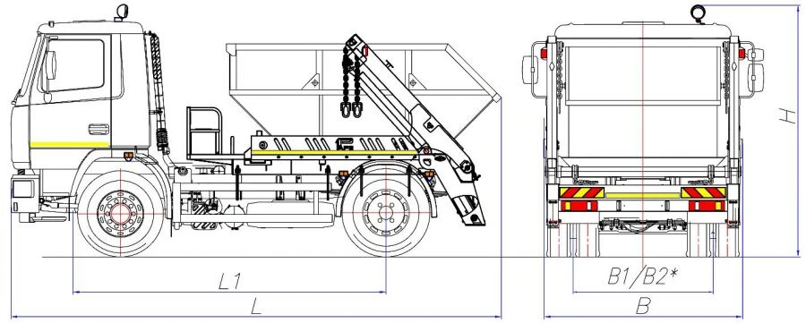 MK-3512-02 Waste Collection Vehicle