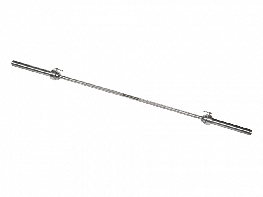 Chrome Olympic Barbell 2200mm with Lock - MB-BarM50-2200L