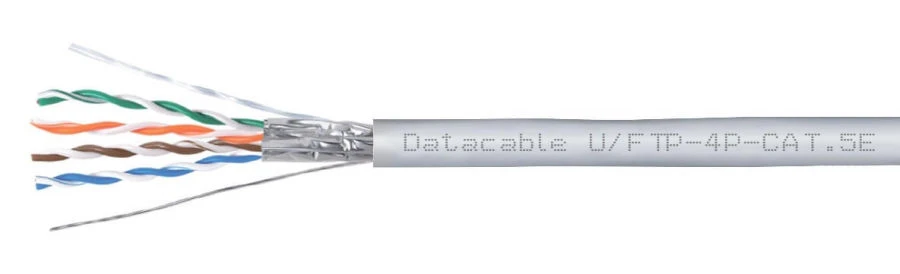 Symmetrical Communication Cable for Digital Transmission Systems Datacable U/FTP, Category 5e