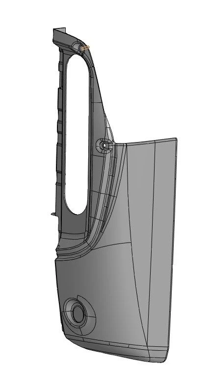 Complete Right Section 5299-401-5602515-10 for Vehicle Cladding