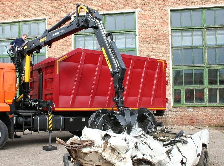 Hydraulic Loader Crane VM10L74M for Scrap Handling
