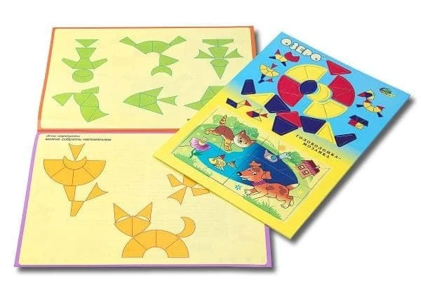 Puzzle-Mosaic "Lake" - Creative Brain Game