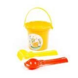 Small Bucket Set with Shovel and Rake - Set No. 29, Code 2211