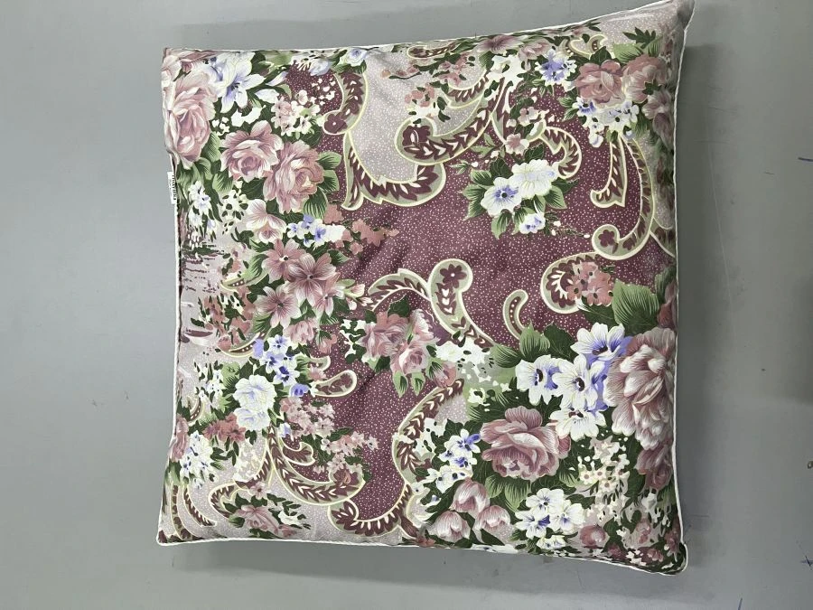 Cotton Fabric Pillow with Synthetic Filling
