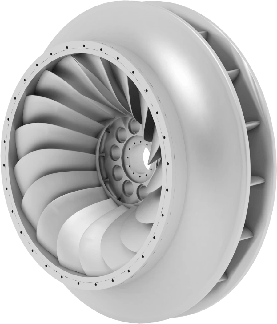 Radial-Axis Hydraulic Turbine for Energy Generation