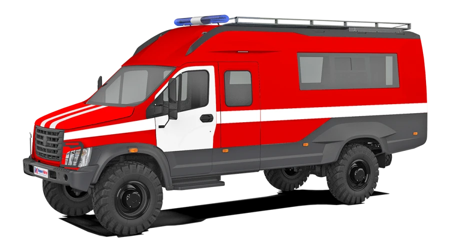 Emergency Response Vehicle N2C4 GZNAPP Based on GAZ C41 Series