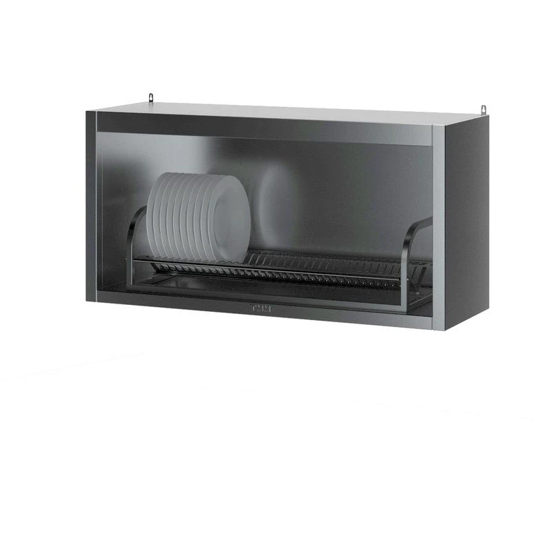 Wall-Mounted Stainless Steel Shelf for Kitchen Equipment