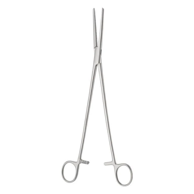 Gynecological Clamp with Straight Jaws, 285 mm - TZ-01-298-28.5